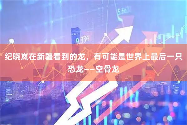 纪晓岚在新疆看到的龙，有可能是世界上最后一只恐龙——空骨龙